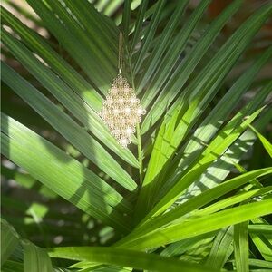 Gold Plated Floral Pendant Necklace